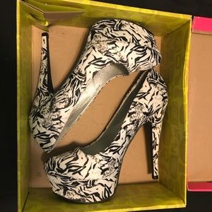 Zebra Heels